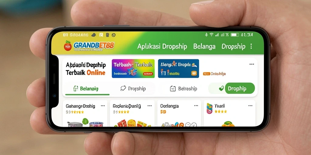 Antarmuka user-friendly GRANDBET88 untuk belanja online.