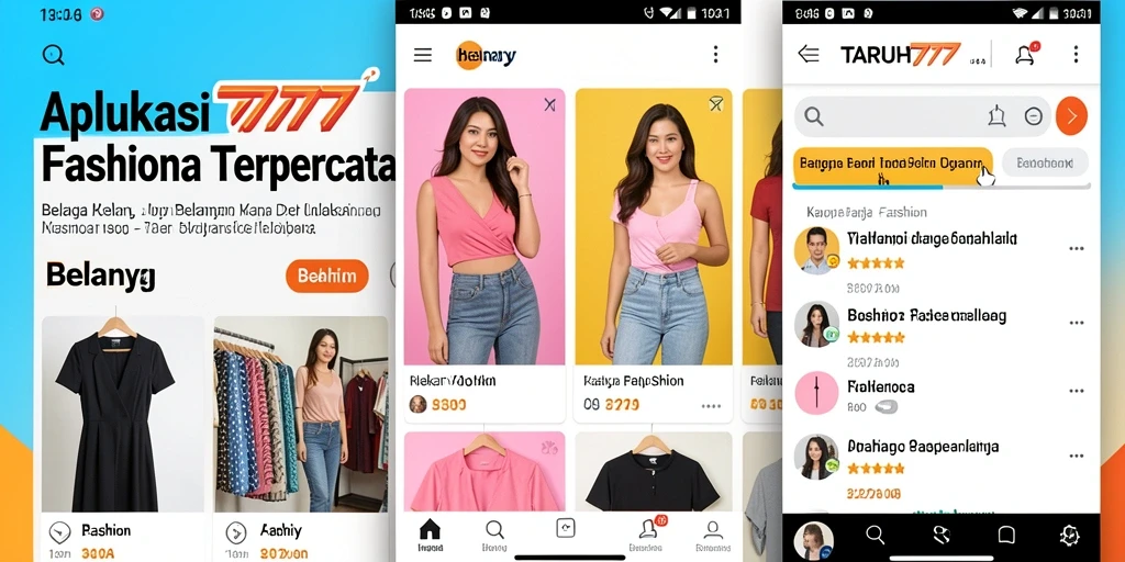 Tampilan antarmuka aplikasi TARUH777 yang menarik dan mudah digunakan.